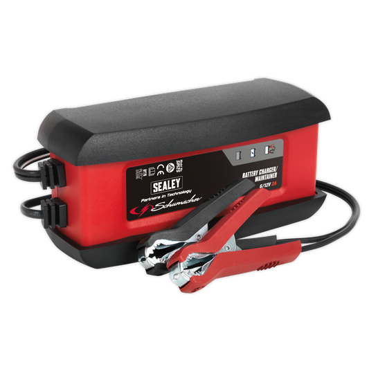 Schumacher® 2A 6/12V Intelligent Battery Charger & Maintainer