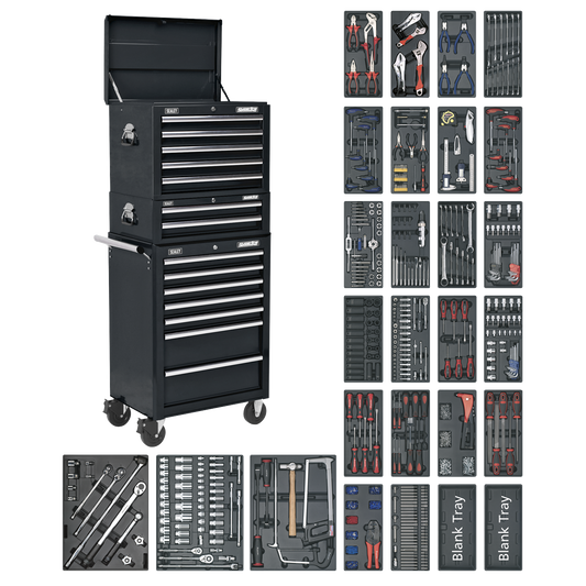 14 Drawer Tool Chest Combination with 1179pc Tool Kit