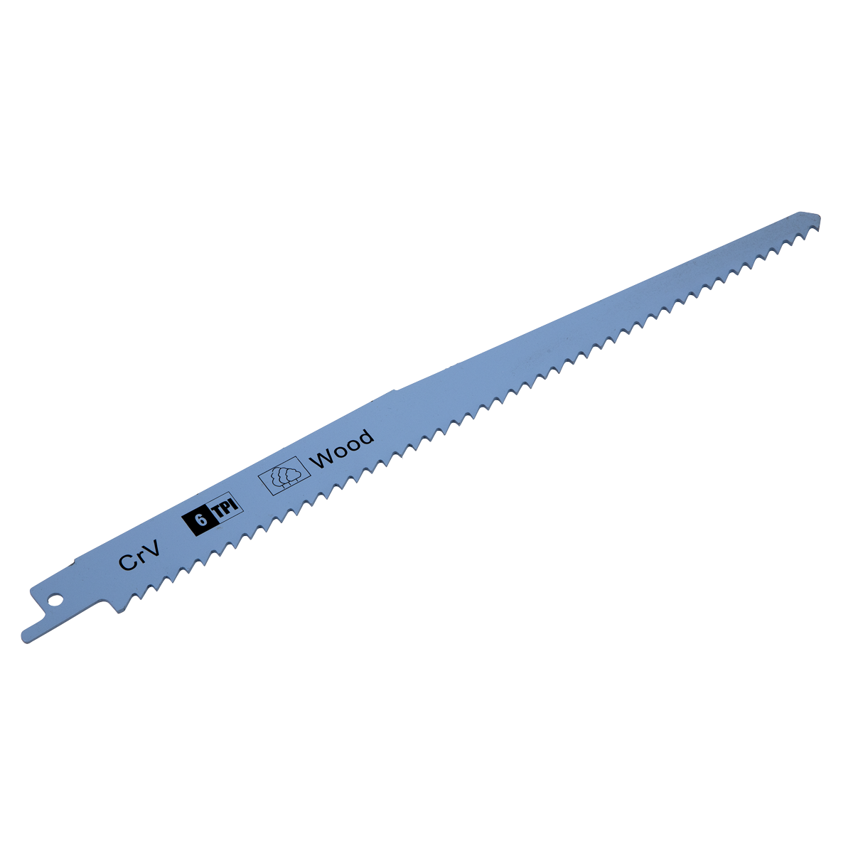 230mm 6tpi Reciprocating Saw Blade Clean Wood - Pack of 5