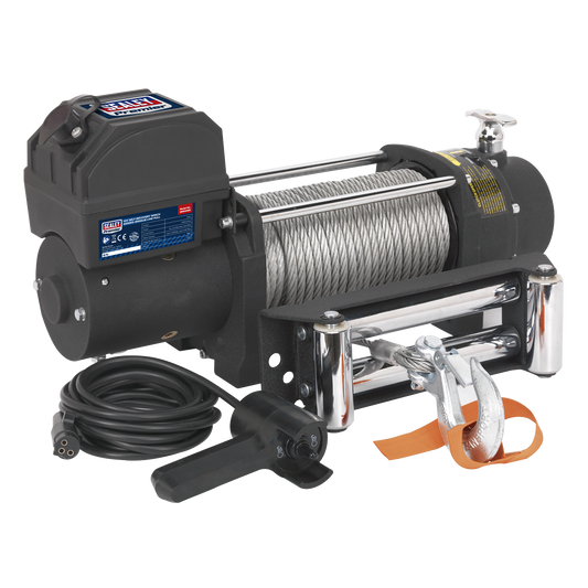 12V Self-Recovery Winch 4300kg (9500lb) Line Pull