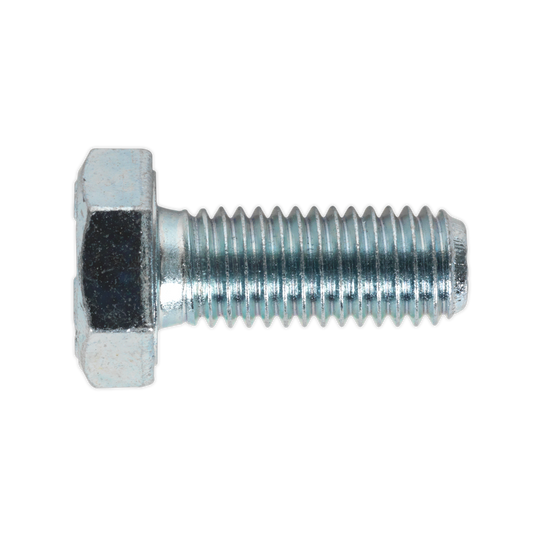 M10 x 25mm Setscrew HT 8.8 Zinc - Pack of 25