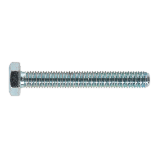 HT Setscrew M10 x 75mm - 8.8 Zinc - Pack of 25