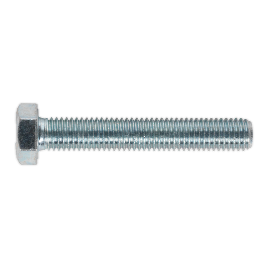 HT Setscrew M12 x 75mm - 8.8 Zinc - Pack of 10