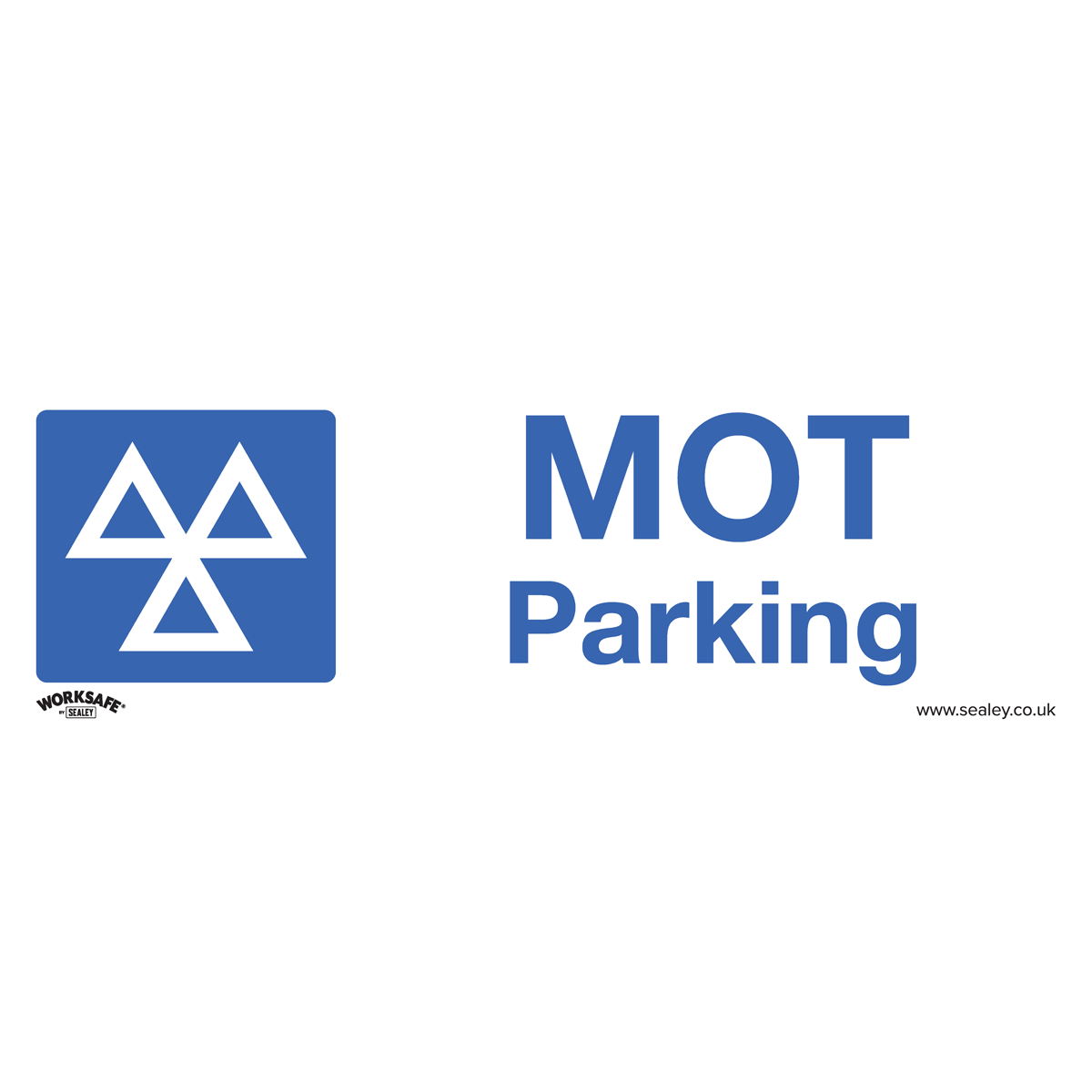 MOT Parking - Warning Safety Sign - Rigid Plastic