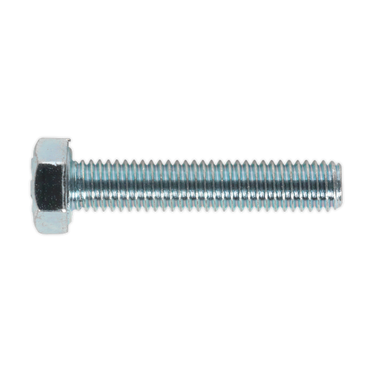 M5 x 25mm Setscrew HT 8.8 Zinc - Pack of 50