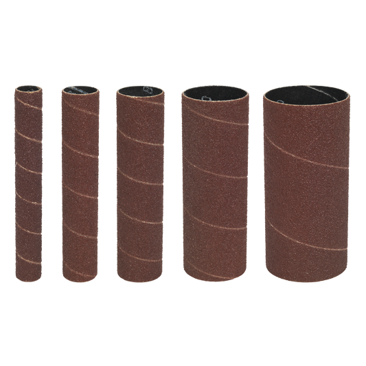 80Grit Assorted Sanding Sleeves - Pack of 5