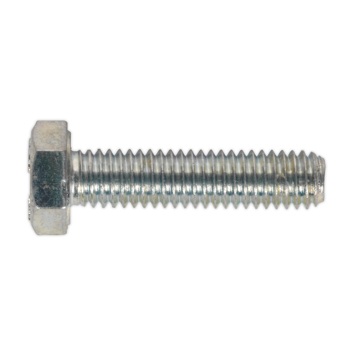 M6 x 25mm Setscrew HT 8.8 Zinc - Pack of 50