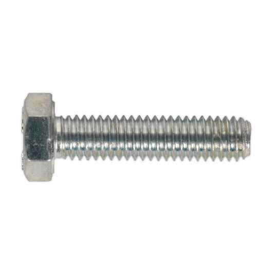 M6 x 25mm Setscrew HT 8.8 Zinc - Pack of 50