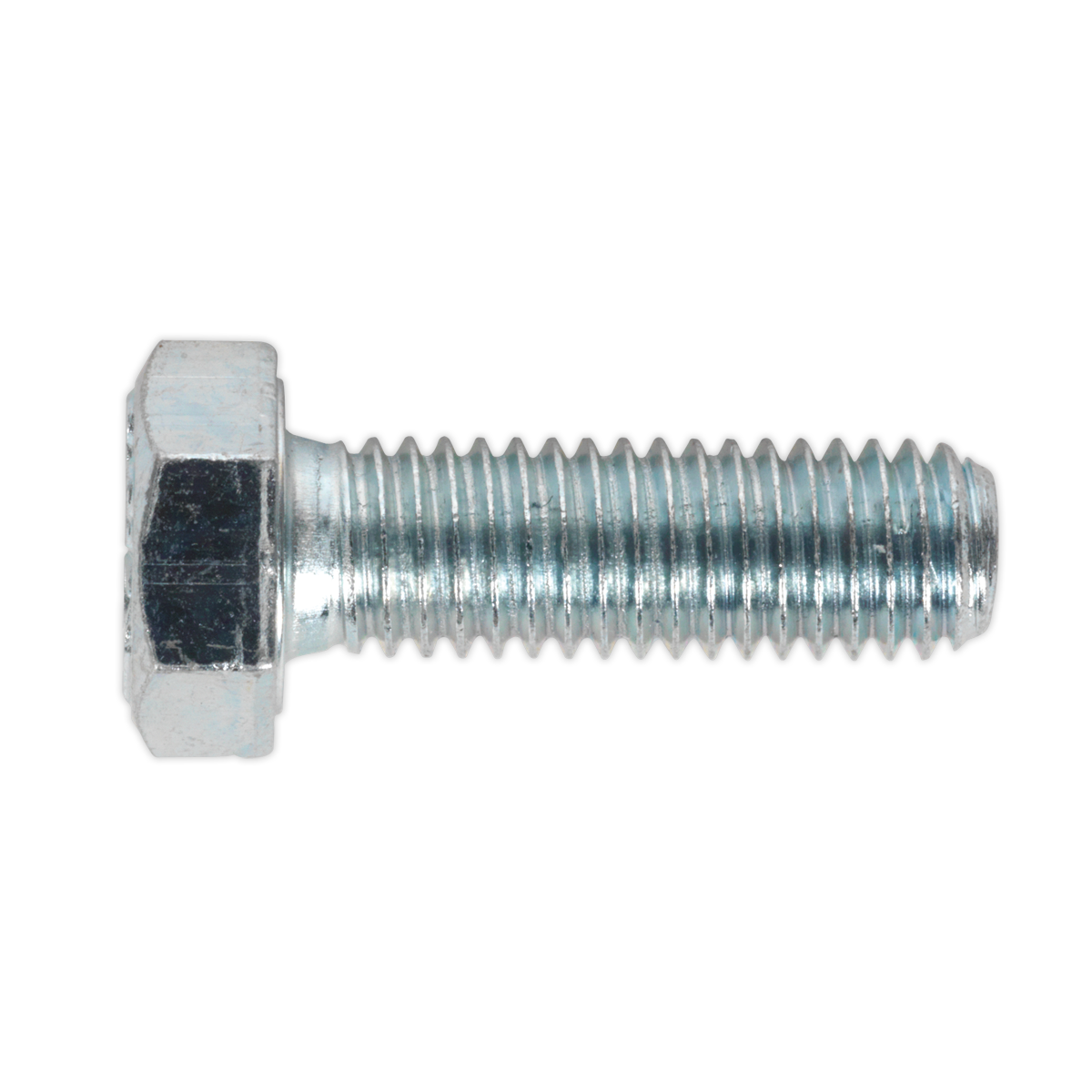 M8 x 25mm Setscrew HT 8.8 Zinc - Pack of 50