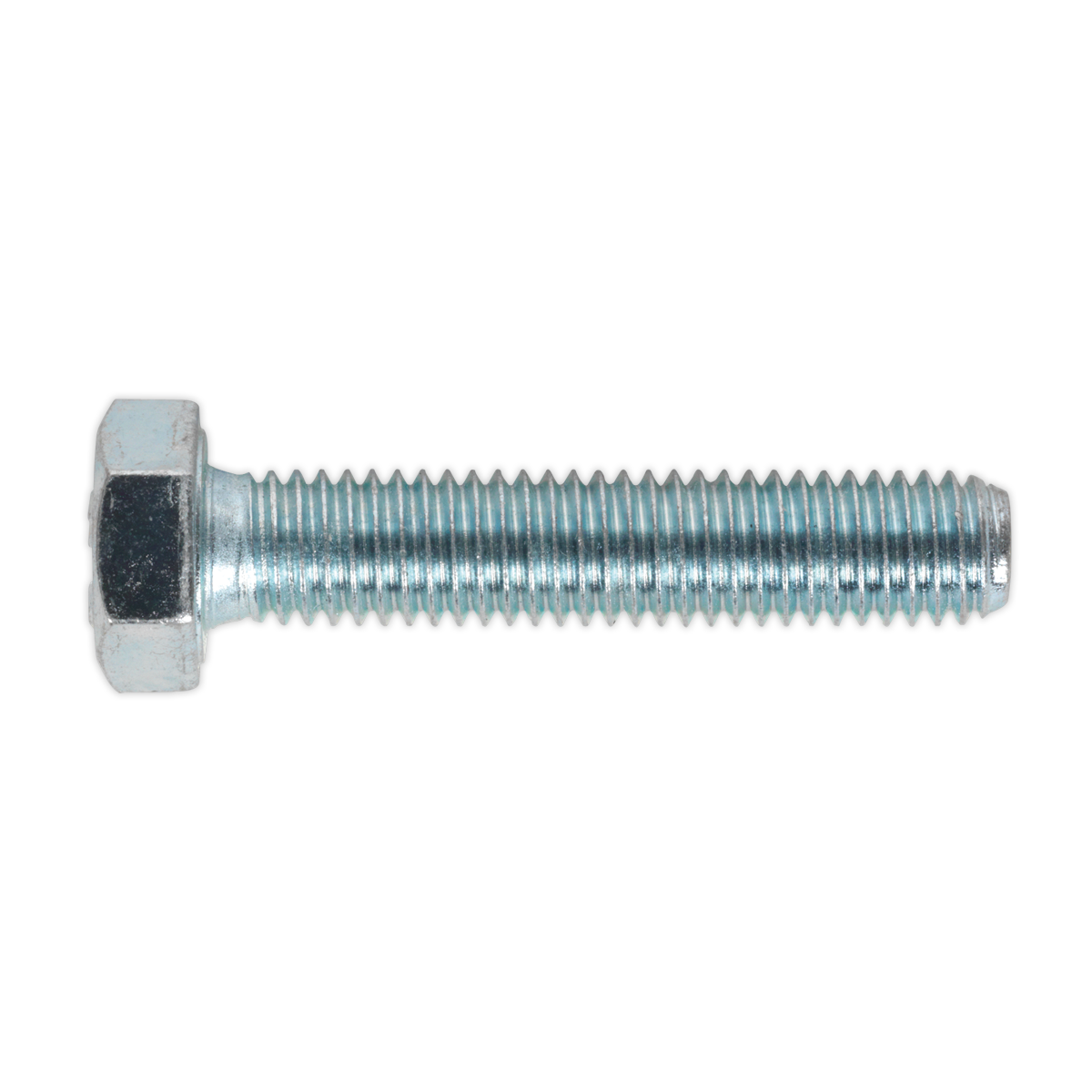 M8 x 40mm Setscrew HT 8.8 Zinc - Pack of 50