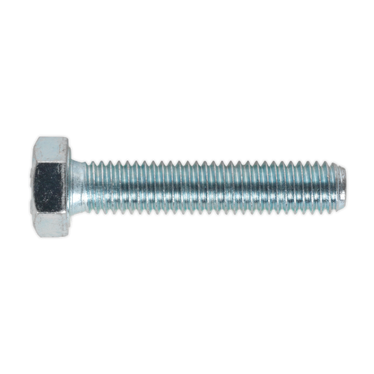 M8 x 40mm Setscrew HT 8.8 Zinc - Pack of 50