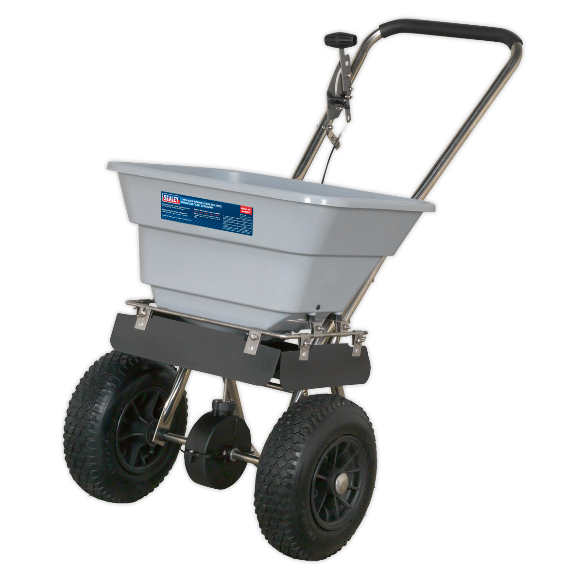 37kg Walk Behind Stainless Steel Broadcast Salt Spreader