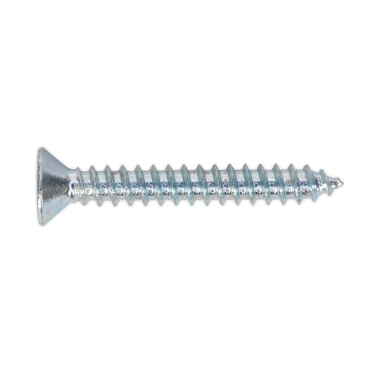 3.5 x 25mm Self Tapping Countersunk Pozi Screw - Pack of 100