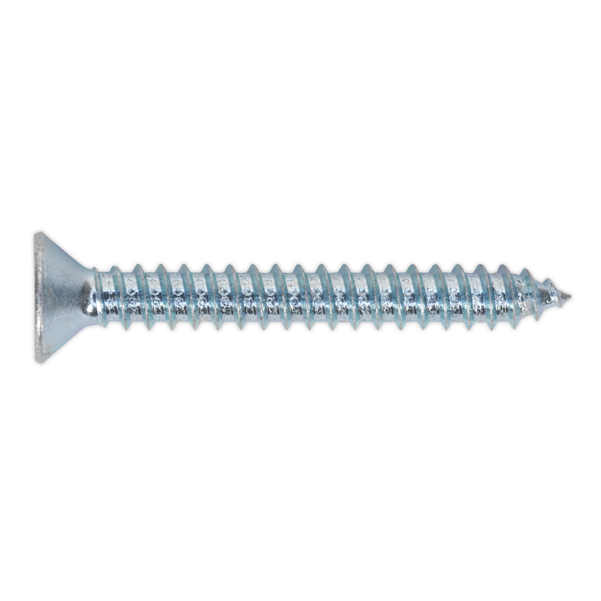 4.8 x 38mm Self Tapping Countersunk Pozi Screw - Pack of 100