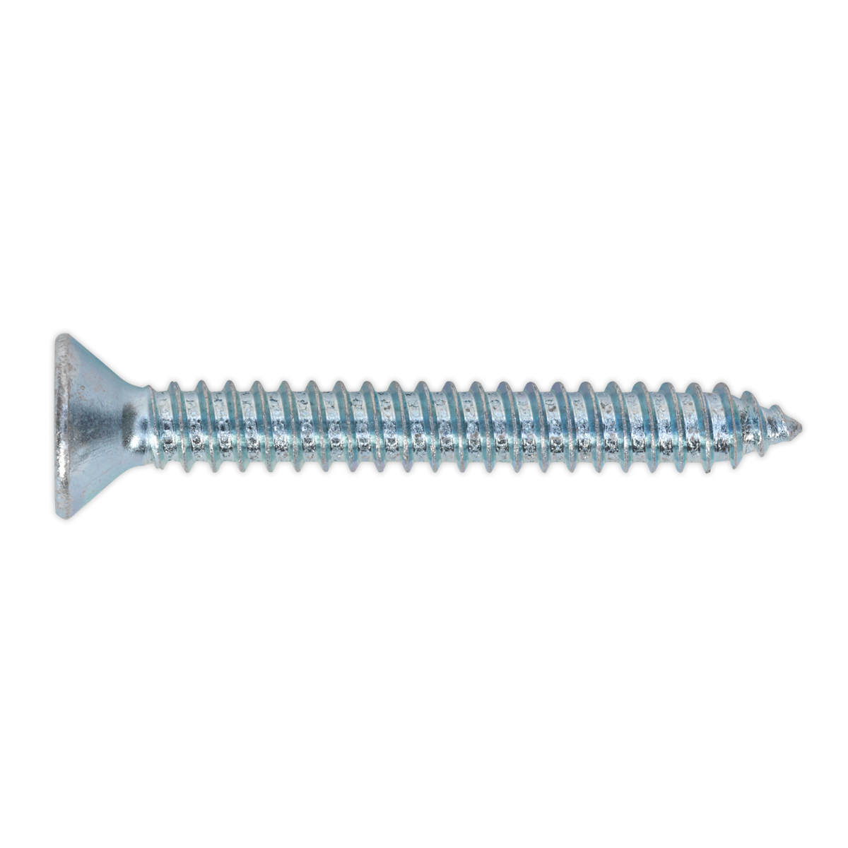 6.3 x 51mm Self Tapping Countersunk Pozi Screw - Pack of 100