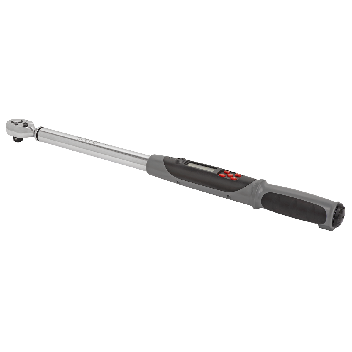 1/2"Sq Drive Digital Torque Wrench with Angle Function 20-200Nm