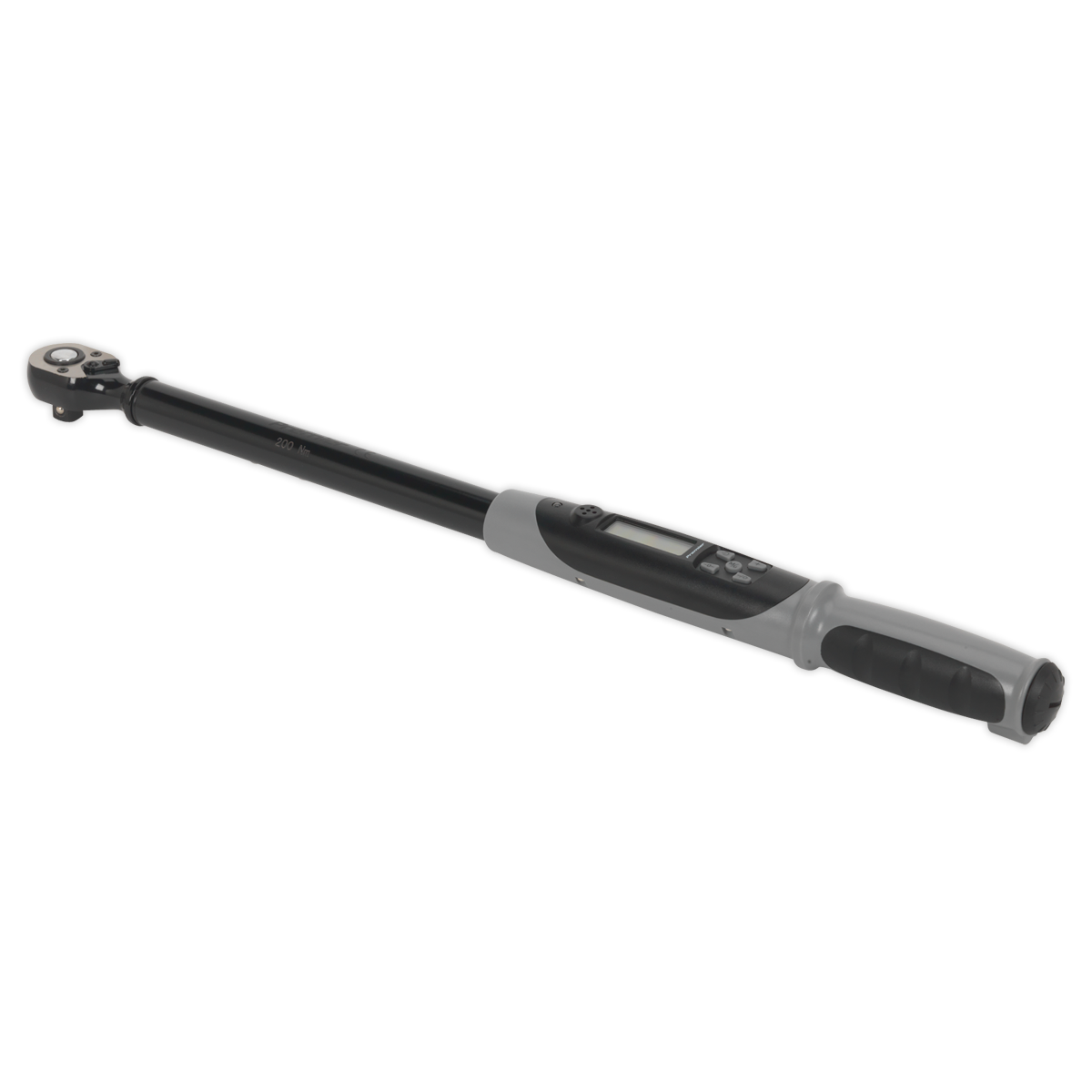 1/2"Sq Drive Digital Torque Wrench with Angle Function 20-200Nm - Black Series