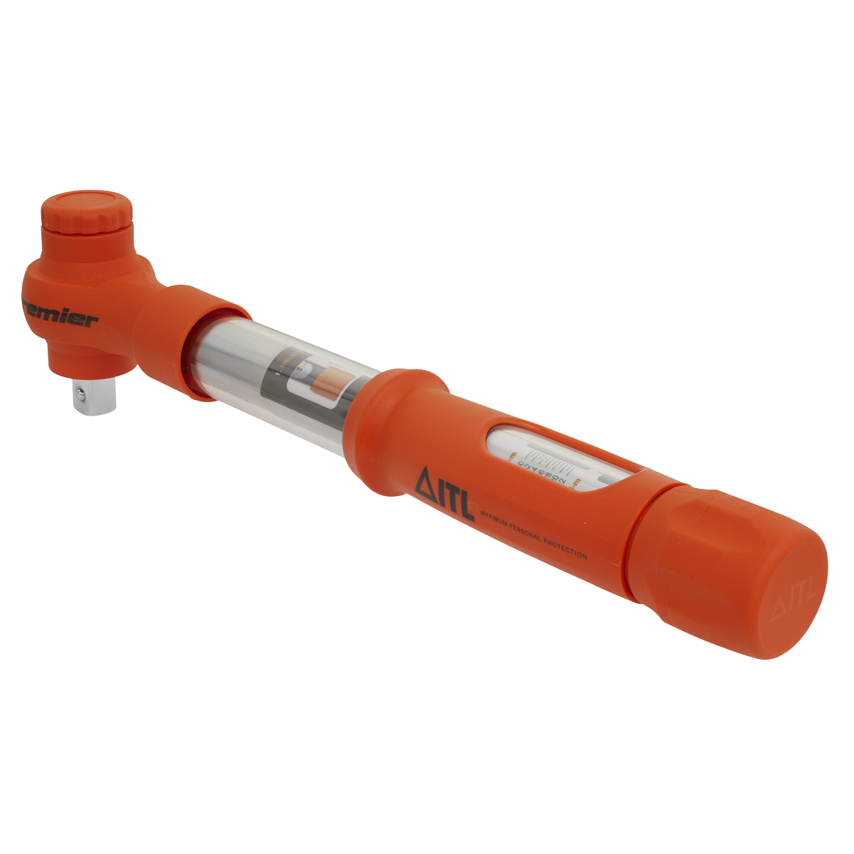 Calibrated 1/2"Sq Drive Insulated Micrometer Torque Wrench 12-60Nm