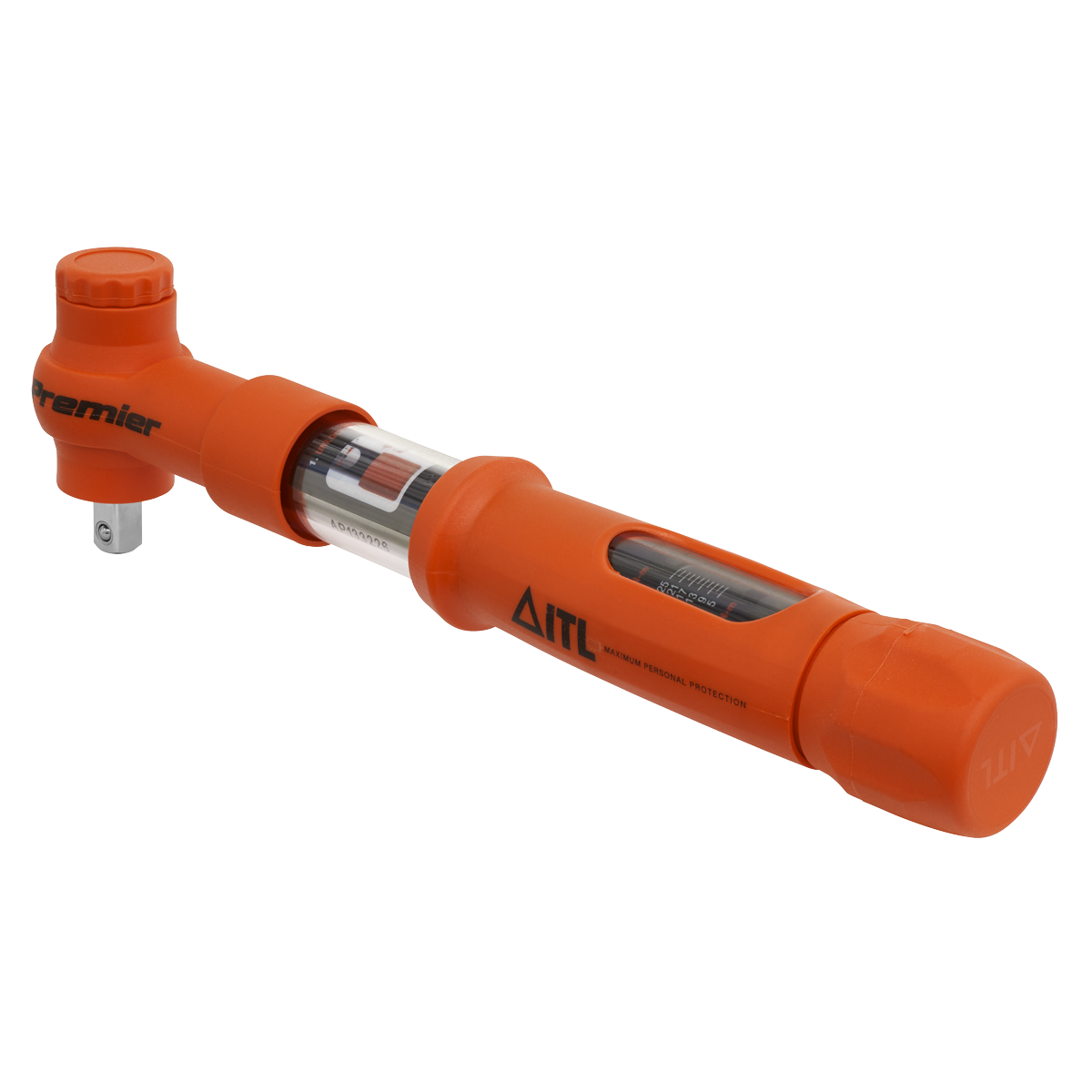 3/8"Sq Drive Calibrated Insulated Micrometer Torque Wrench 5-25Nm