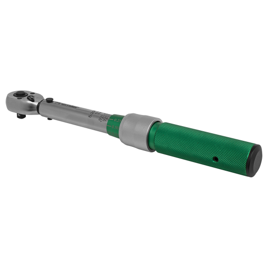 1/4"Sq Drive Torque Wrench Micrometer Style 5-25Nm - Calibrated