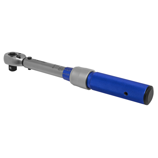 3/8"Sq Drive Torque Wrench Micrometer Style 5-25Nm - Calibrated