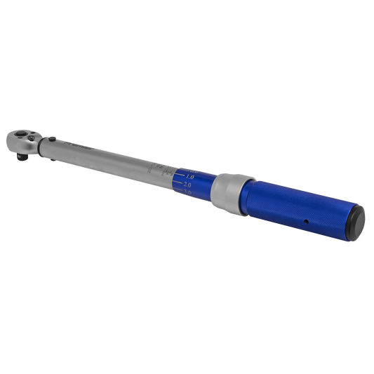 3/8"Sq Drive Torque Wrench Micrometer Style 20-120Nm - Calibrated