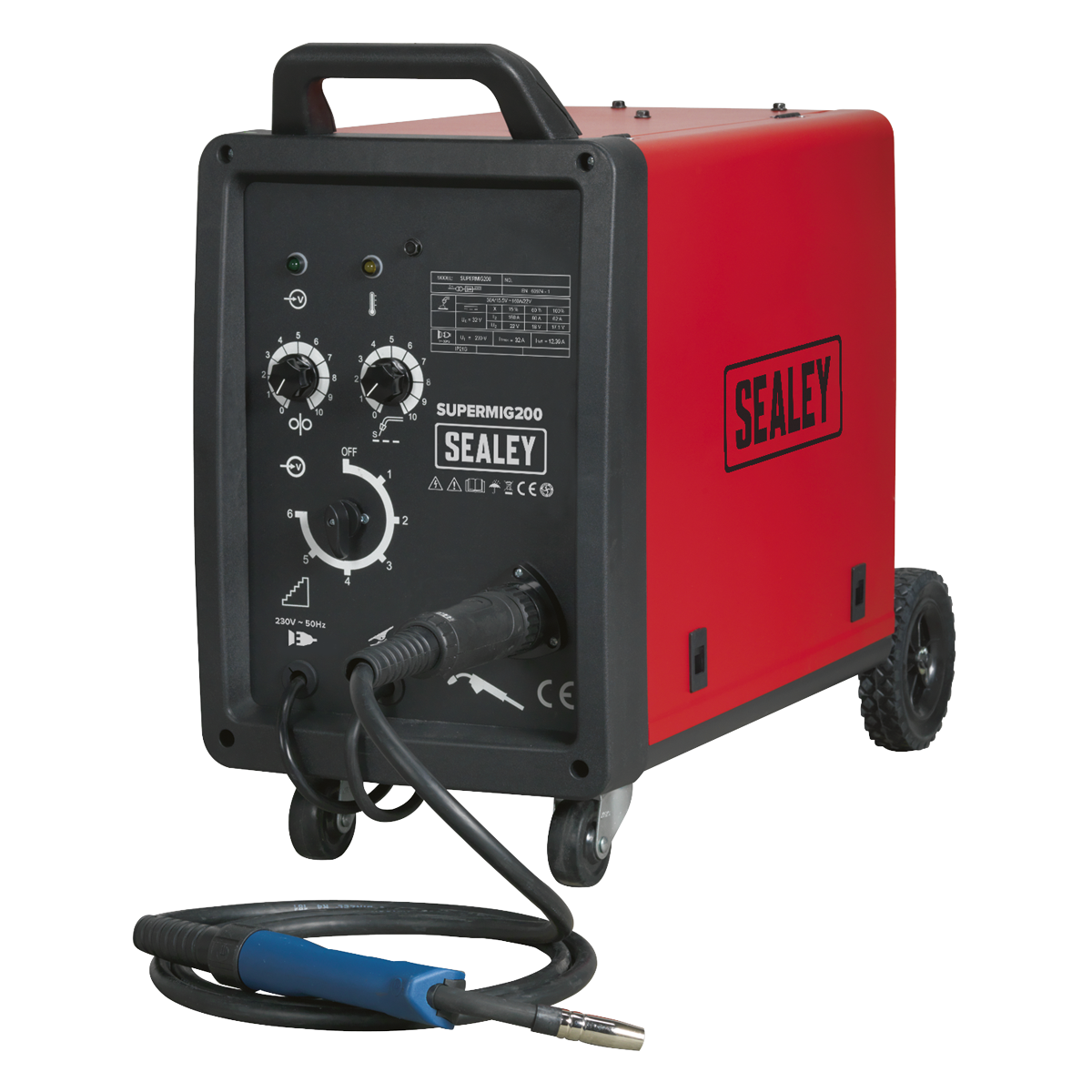 200A Professional MIG Welder with Binzel® Euro Torch