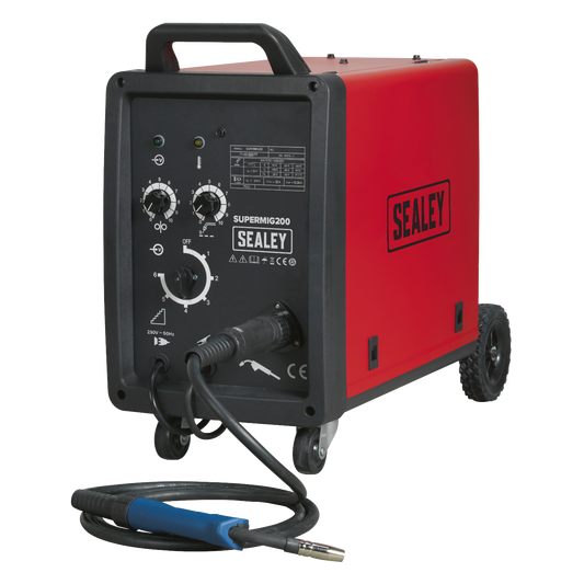 200A Professional MIG Welder with Binzel® Euro Torch