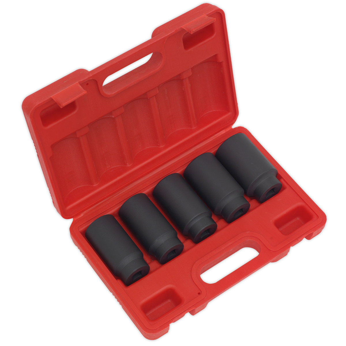 5pc 1/2"Sq Drive Impact Hub Nut Socket Set