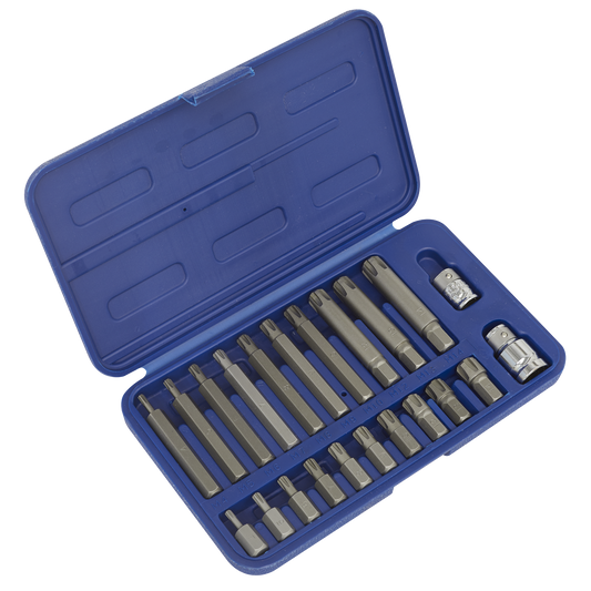 22pc 3/8" & 1/2"Sq Drive Ribe Set