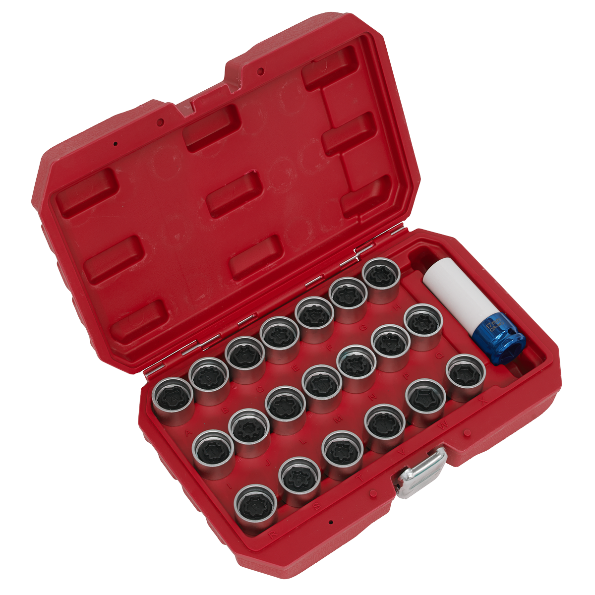 21pc Locking Wheel Nut Key Set - Audi