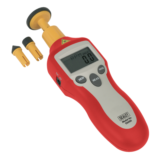 Digital Tachometer - Contact/Non-Contact