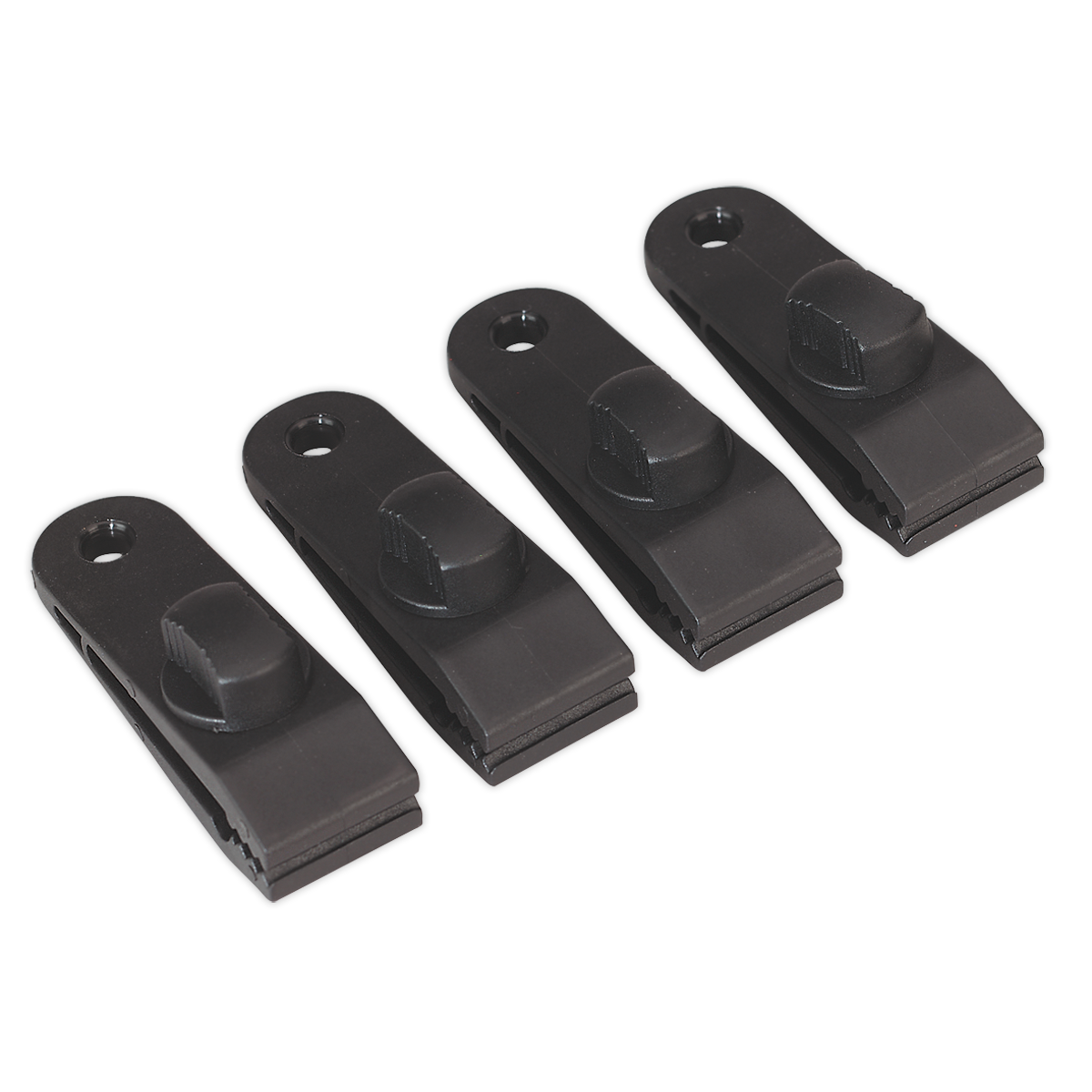 4pc Tarpaulin Clip Set