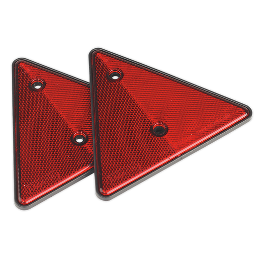 Rear Reflective Red Triangle