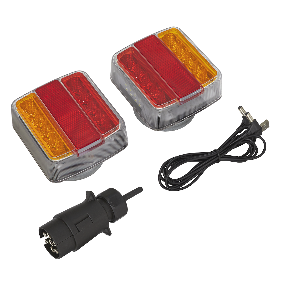 2pc Wireless SMD LED Trailer Light Set