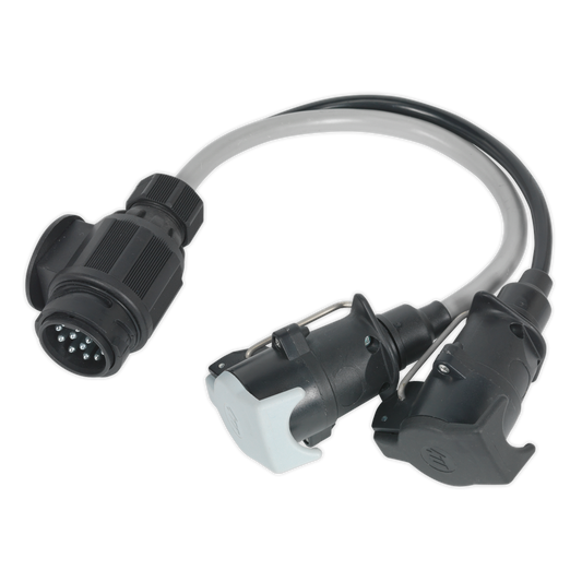 Conversion Lead - 13-Pin Euro To 7-Pin N & S-Type Plugs