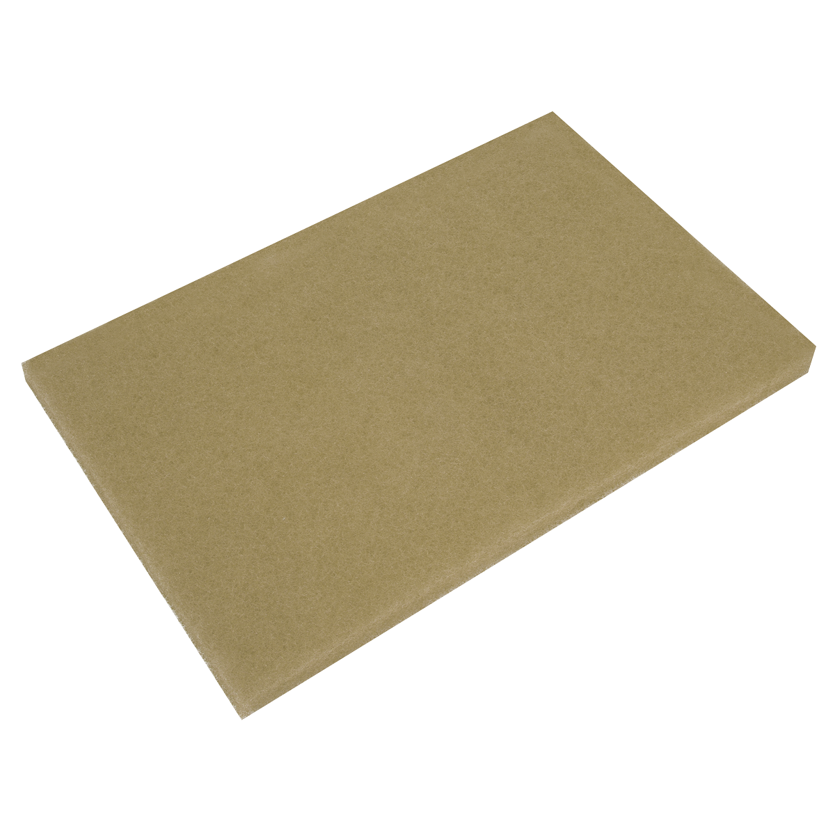 12 x 18 x 1" Tan Buffer Pads - Pack of 5