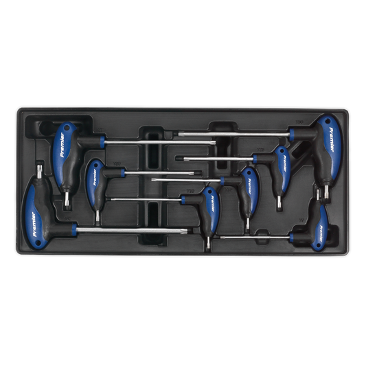 8pc T-Handle TRX-Star* Key Set with Tool Tray