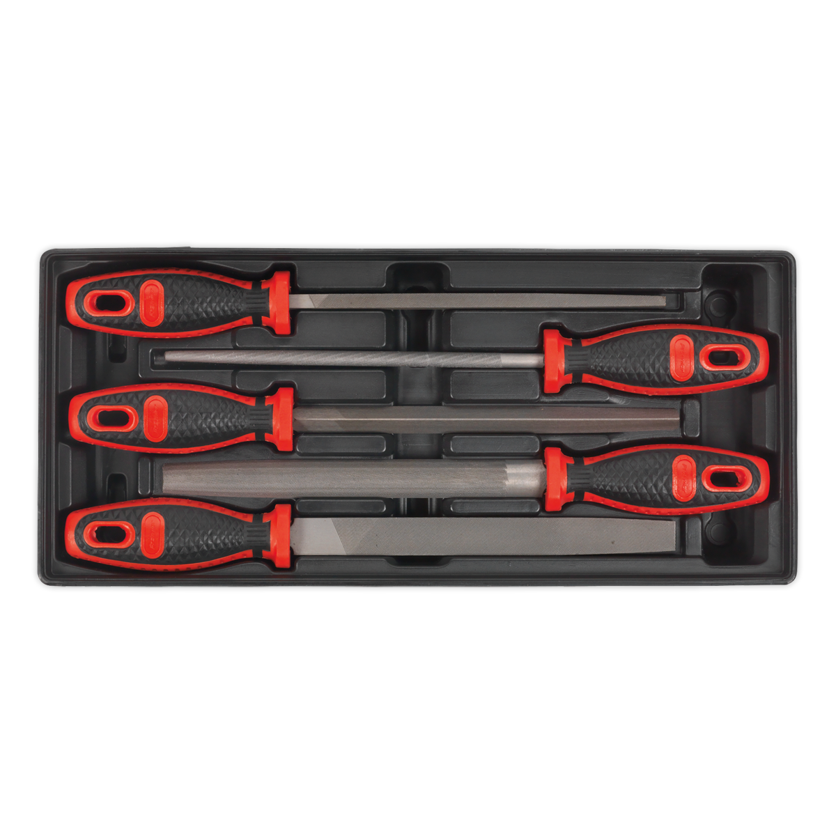 5pc Engineer's File Set with Tool Tray