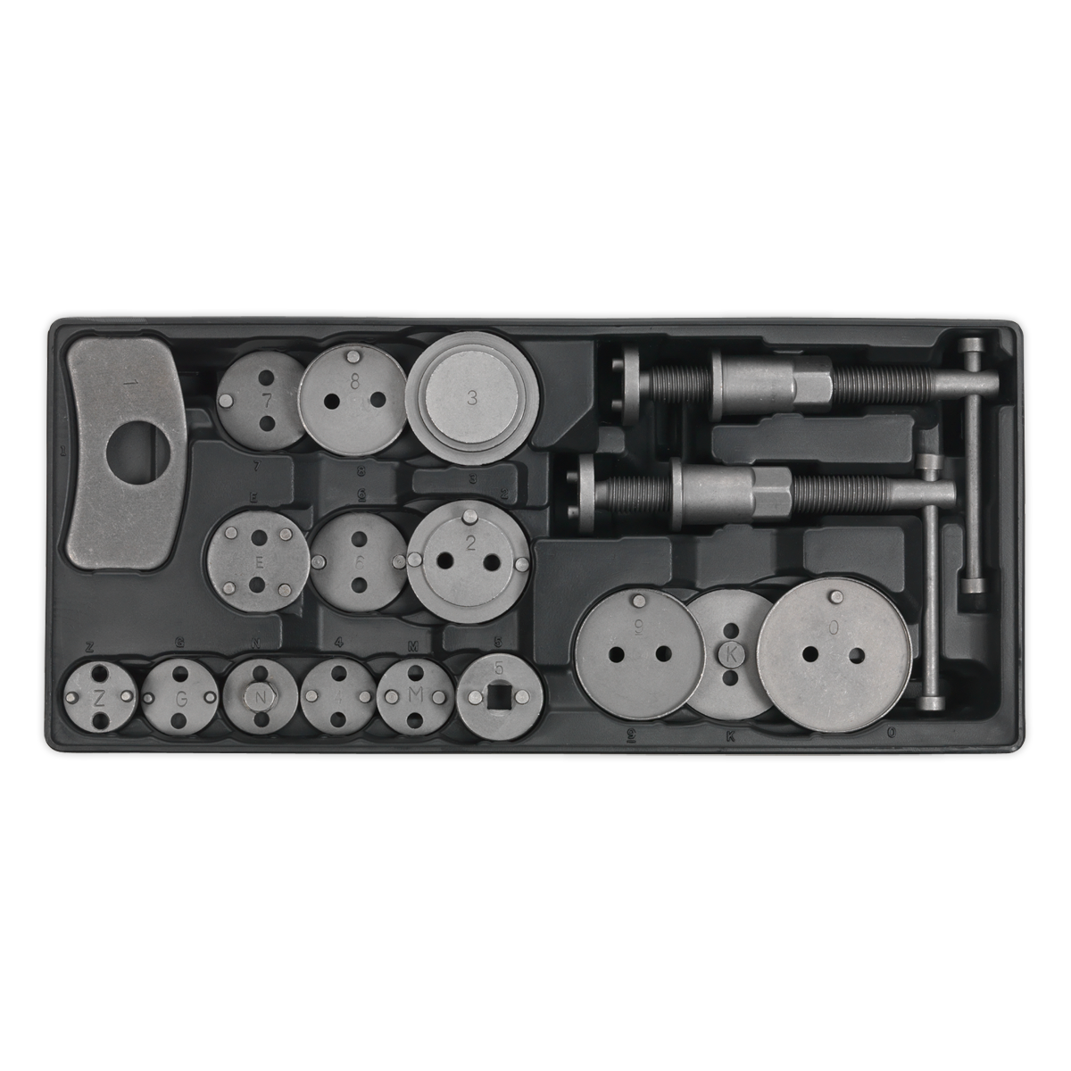 18pc Brake Wind-Back Kit with Tool Tray