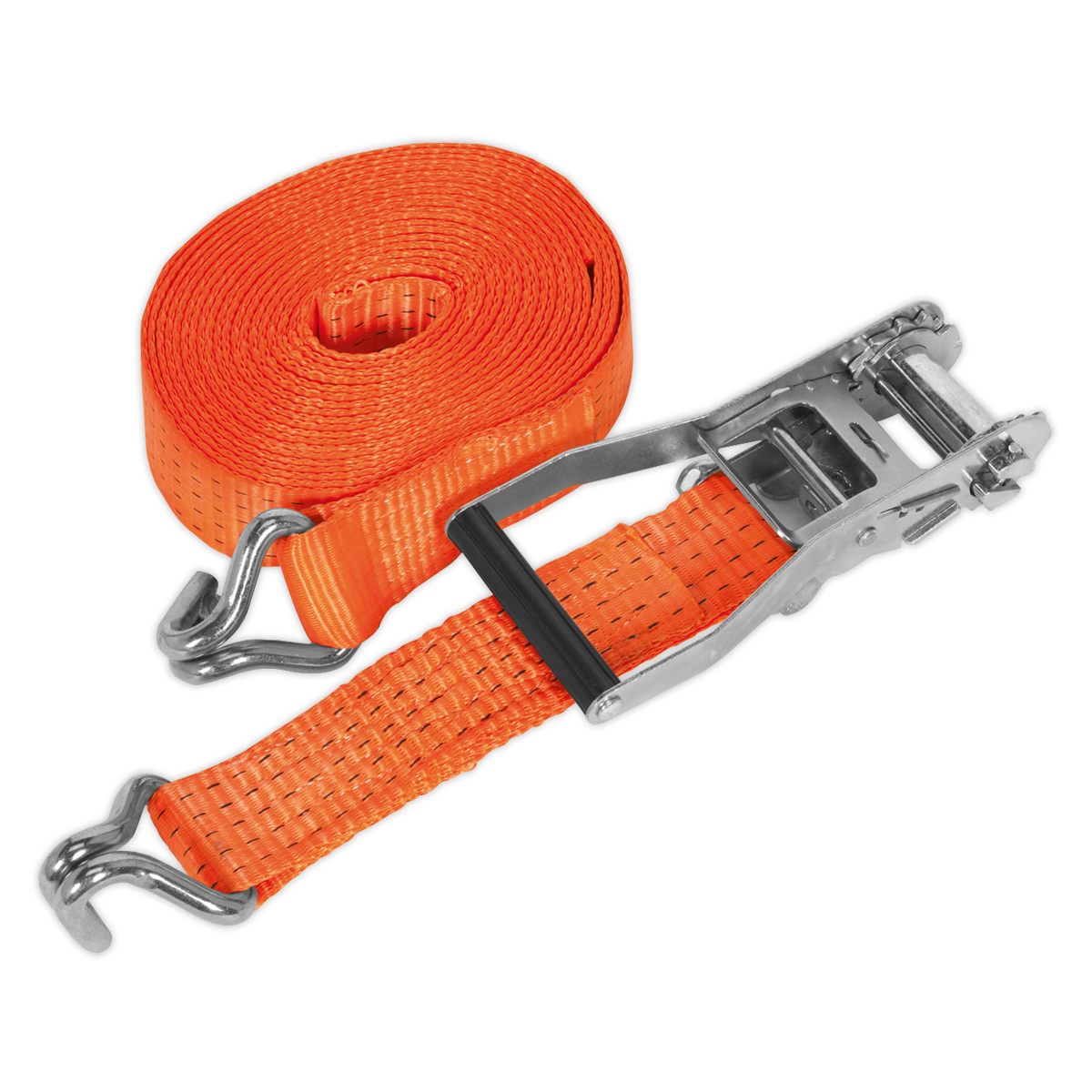 50mm x 6m Polyester Webbing Ratchet Strap 5000kg Breaking Strength