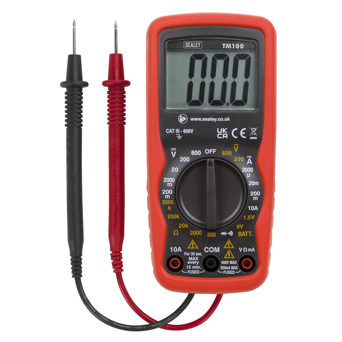 6-Function Professional Digital Multimeter