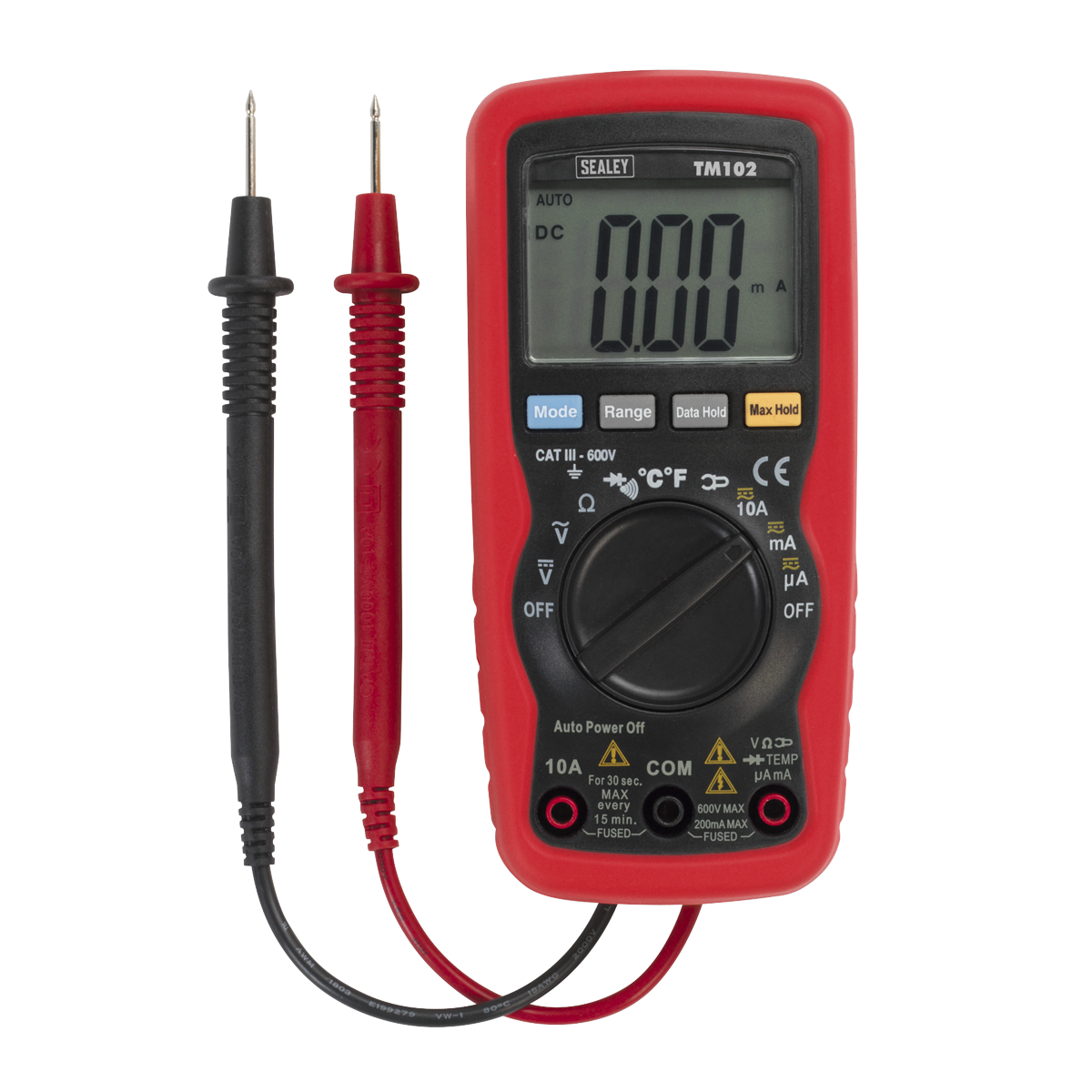 8-Function Professional Auto-Ranging Digital Multimeter