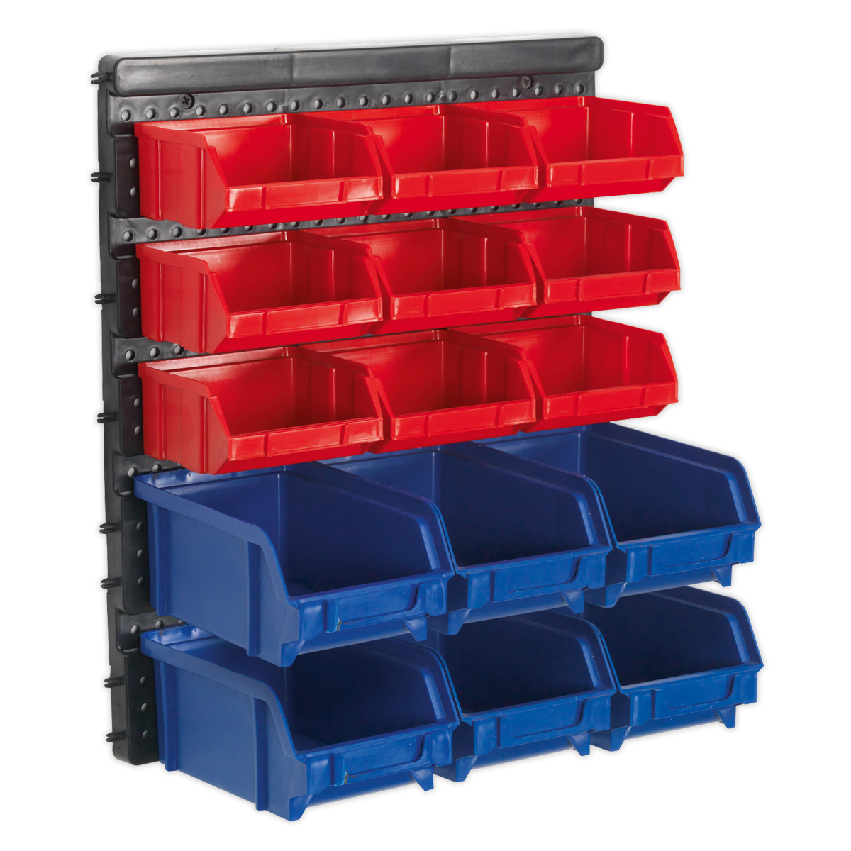 15 Bin Wall Mounting Storage System