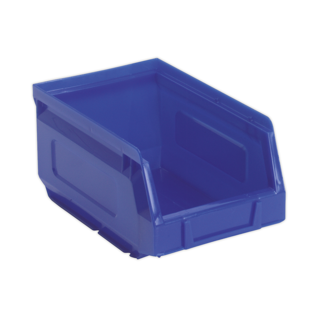 105 x 165 x 85mm Plastic Storage Bin - Blue - Pack of 48