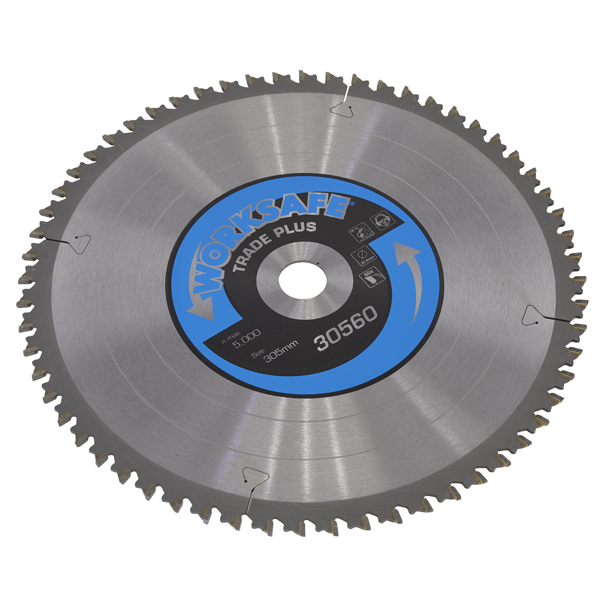 Ø305 x 25.4mm Trade Plus Circular Saw Blade - 60tpu