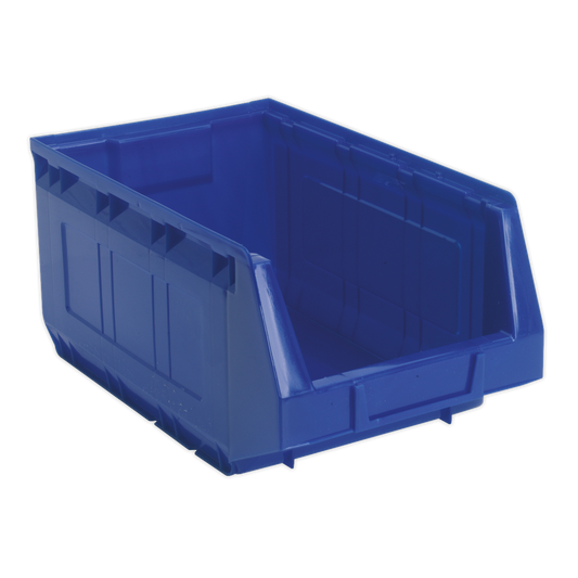 210 x 355 x 165mm Plastic Storage Bin - Blue - Pack of 20