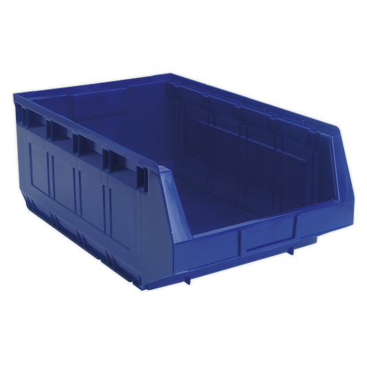 310 x 500 x 190mm Plastic Storage Bin - Blue - Pack of 12