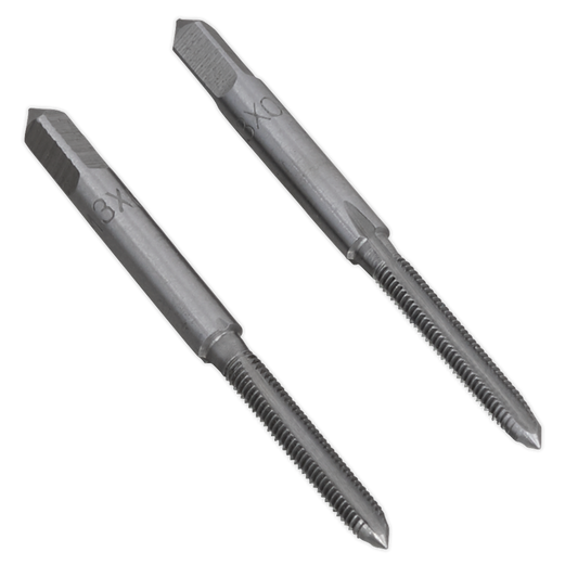 2pc M3 x 0.5mm Tap Set (Taper & Plug)