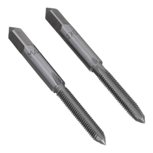 2pc M4 x 0.7mm Tap Set (Taper & Plug)